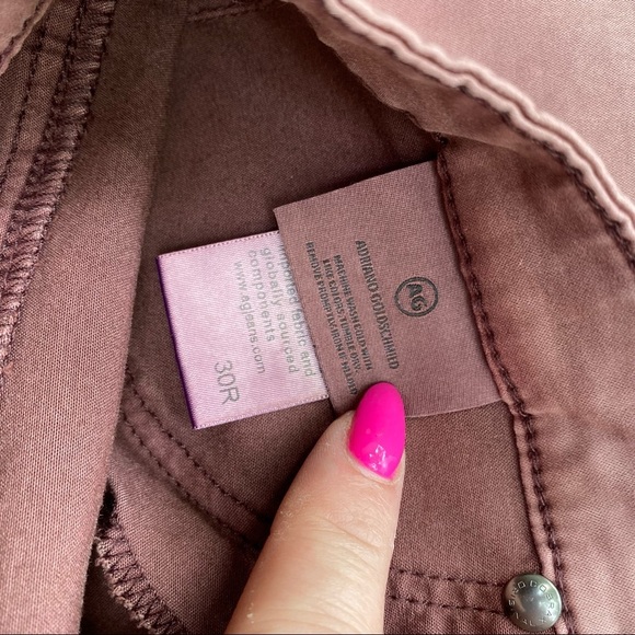 AG Adriano Goldschmied | The Legging Ankle Super Skinny Sulfur Blackberry 30 - Picture 7 of 7